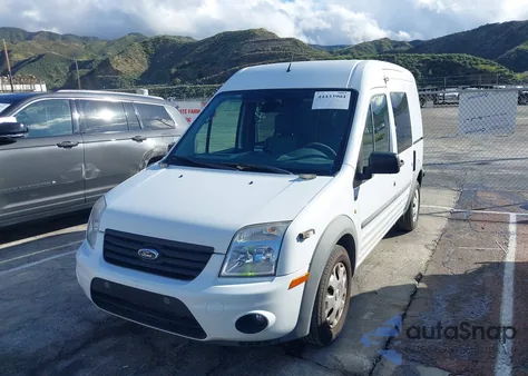 2012 Ford Transit Connect Xlt from USA, damaged, VIN NM0LS7BNXCT115424